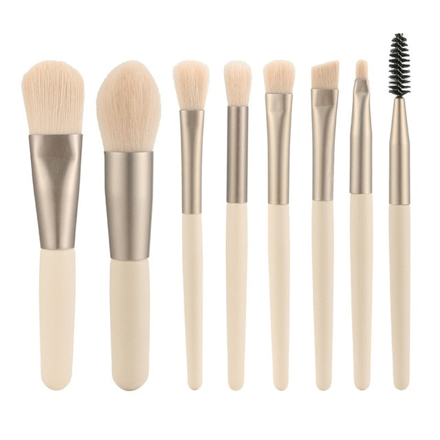 8Pcs Makeup Brushes Set8Pcs Makeup Brushes Set