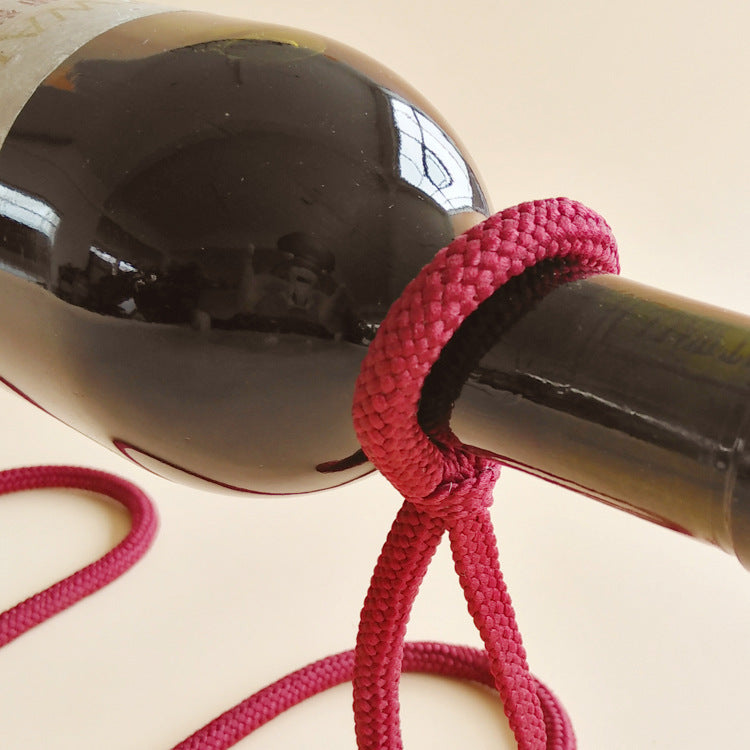 Suspended Rope Wine BottleSuspended Rope Wine Bottle