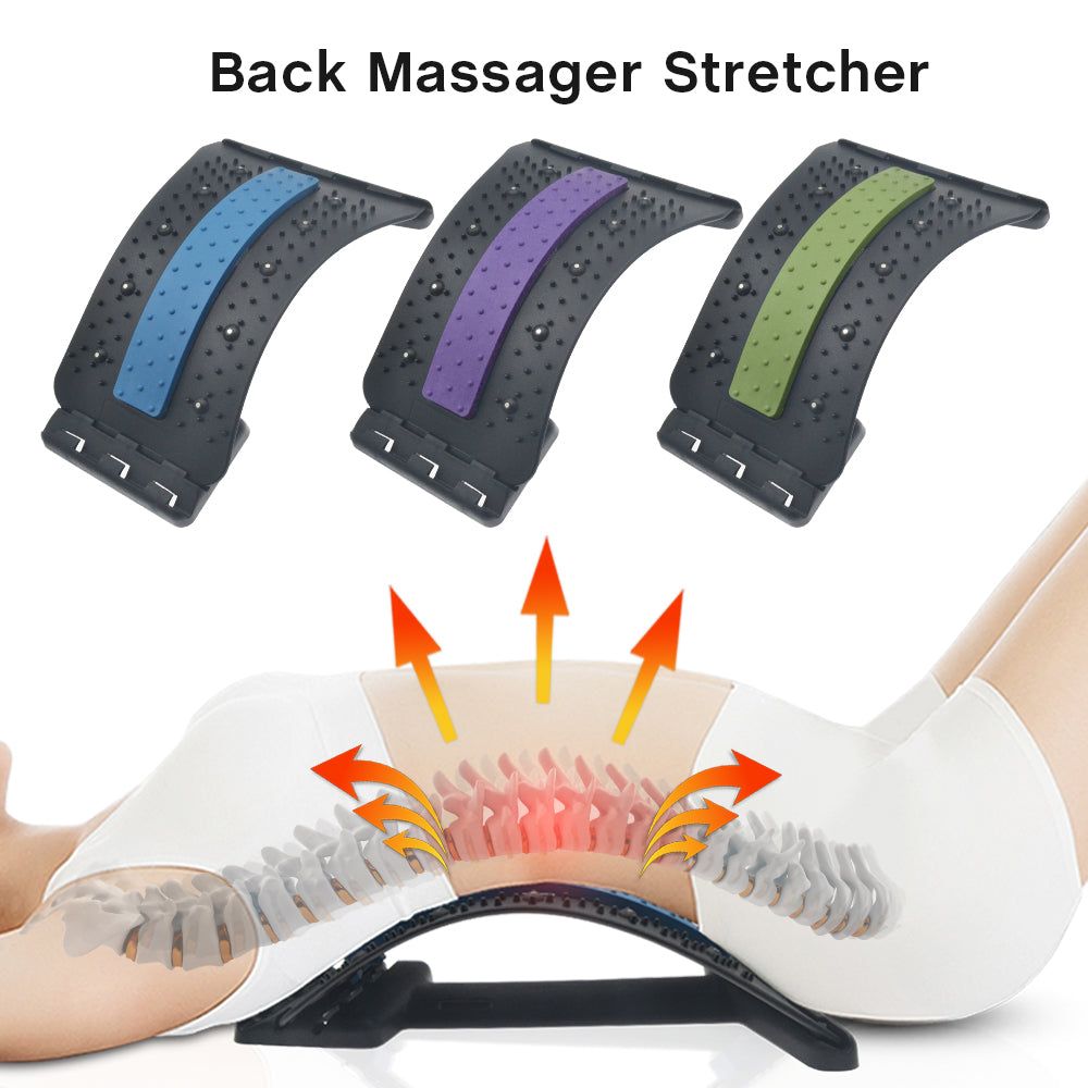 Back and Neck Massage Pad for targeted relief, featuring adjustable settings and acupoint therapy for back, neck, and legs.