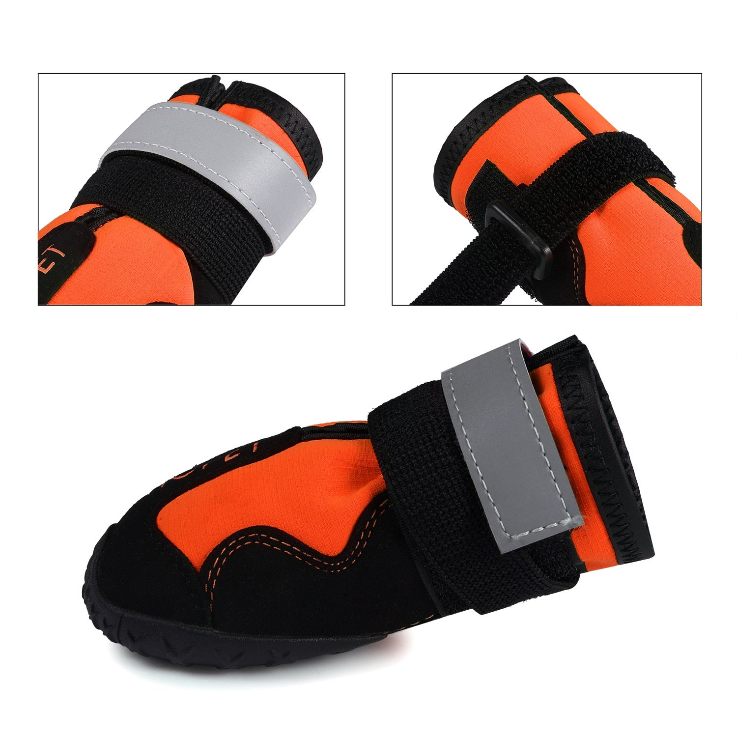 Waterproof Reflective Dog BootsWaterproof Reflective Dog Boots