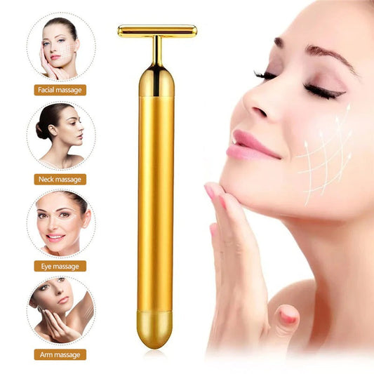 24K Gold Facial Roller Massager24K Gold Facial Roller Massager